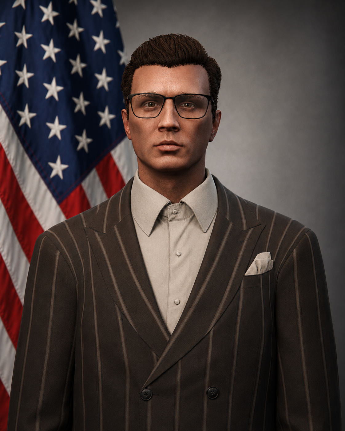Jimmy Schooler in formal attire